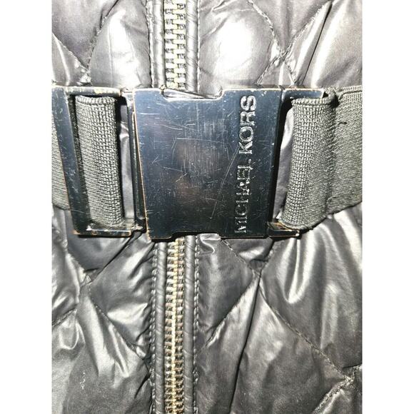 Michael Kors Packable Down Fill Puffer Jacket Mid-Length Women's Black Size Sm - Picture 6 of 16